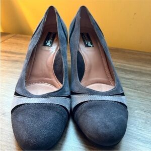 BeautiFeel Grey Suede heels (2.5”). Size EU41